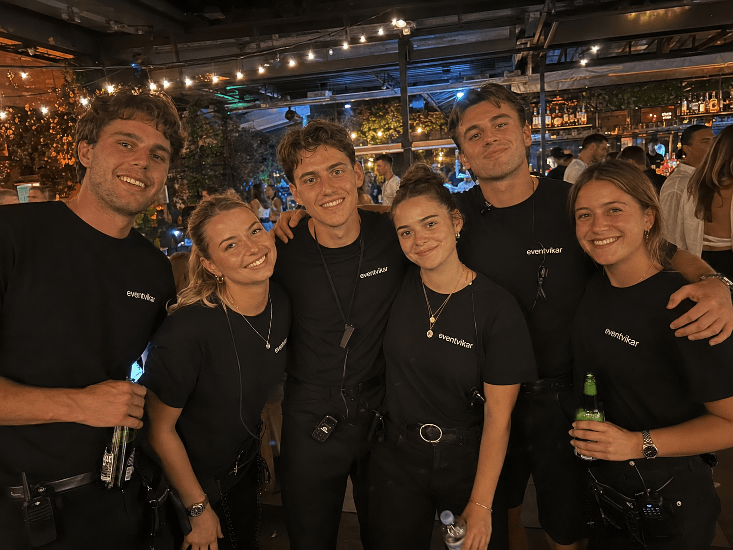 Eventvikar team står samlet til event