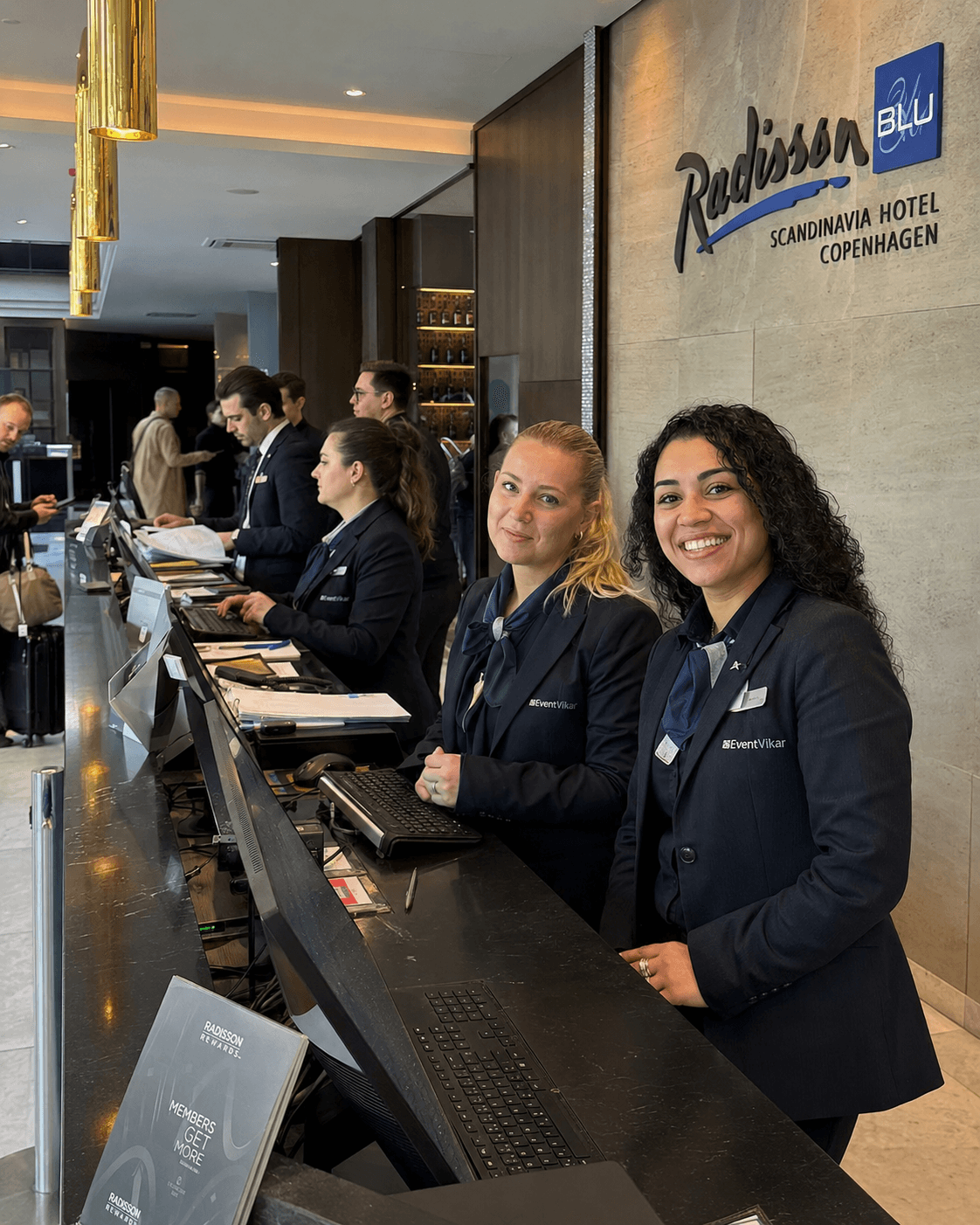 Eventvikar vikarer ved Radisson Blu Scandinavia Hotel Copenhagen